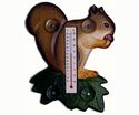 Thermometer Squirrel On Leaf