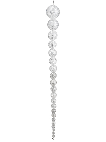 Ornament Icicle Beaded