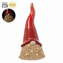 Gnome Lighted Red Beige