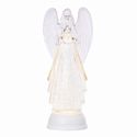 Angel Water Globe Silver Clear Color