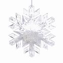 Ornament Snowflake Iced