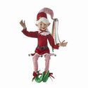 Elf Red and White Striped Large