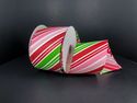 Ribbon Pink Lime and Red Candy Stripe