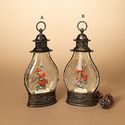 Lantern Cardinal Water Globe Assorted