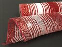Mesh Rolls Red and White Stripe