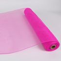 Mesh Roll Metallic Fucshia