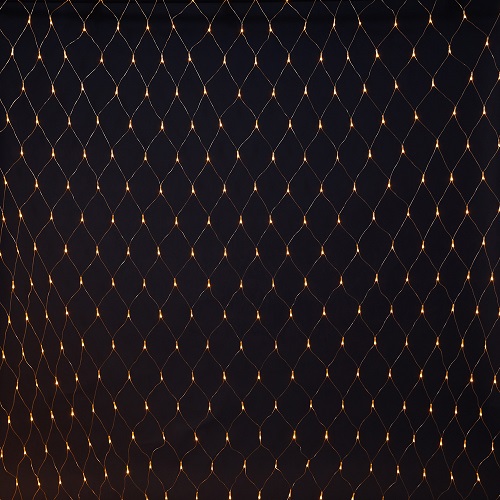 Net Lights LED OFF White/Gold Color