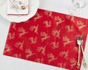 Placemat Reindeer Red