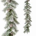 Garland Frosted Pinecone Cedar