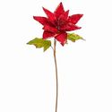 Poinsettia Velvet Flower