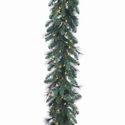 Garland 9Ft  Lighted Mixed Pine