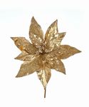 Poinsettia Champagne Pick