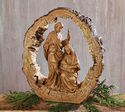 Nativity Log Holy Family