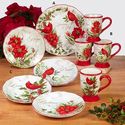 Winters Medly Dessert Plates