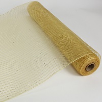 Mesh Roll Gold Metallic