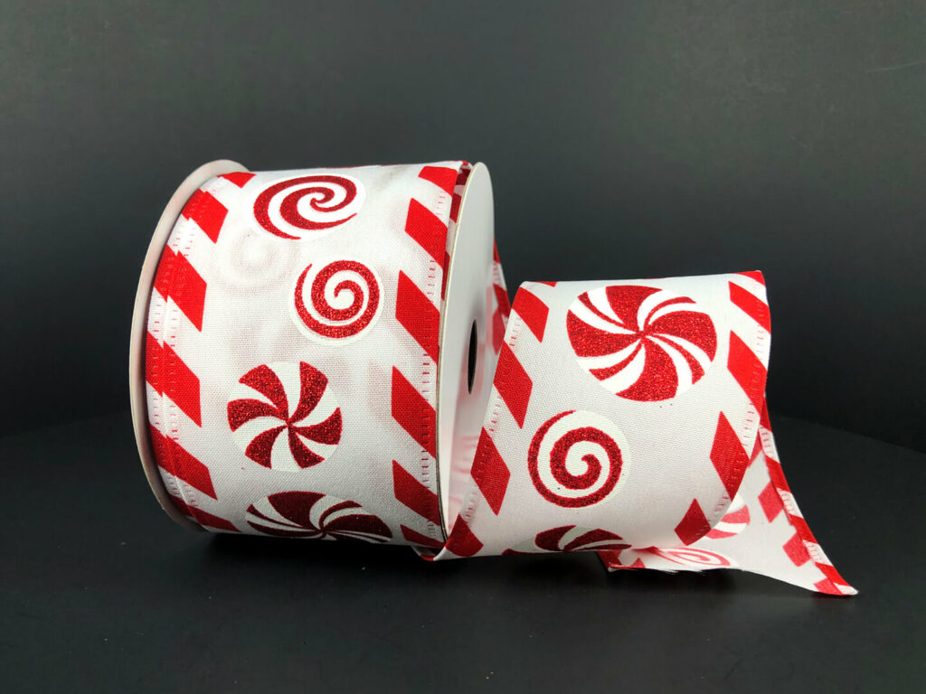 Ribbon Candy Cane Peppermint