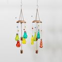 Wind Chime Solar Power Bottles With Bells