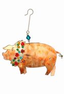 Ornament Metal Pig