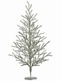 Tree Tinsel Silver Metal