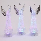 Angel Water Globe Lighted Assorted