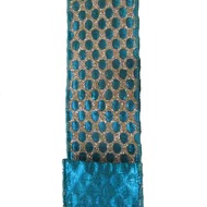 Ribbon Bronze Teal Imprinted