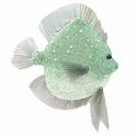 Ornament Fish Seafoam Sequin