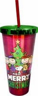 Peanuts Christmas Foil Cup