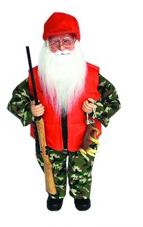 Deer Hunting Santa
