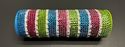Mesh Roll  Fuzz Turquoise Fuchsia Lime