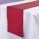 Table Runner Sequin Red