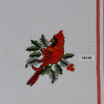 Tea Towel Cardinal Bird