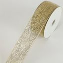 Ribbon Deco Mesh Champagne