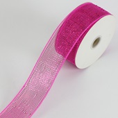 Ribbon Deco Mesh Fuchsia