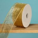 Ribbon Deco Mesh Gold