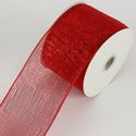 Ribbon Deco Mesh Red