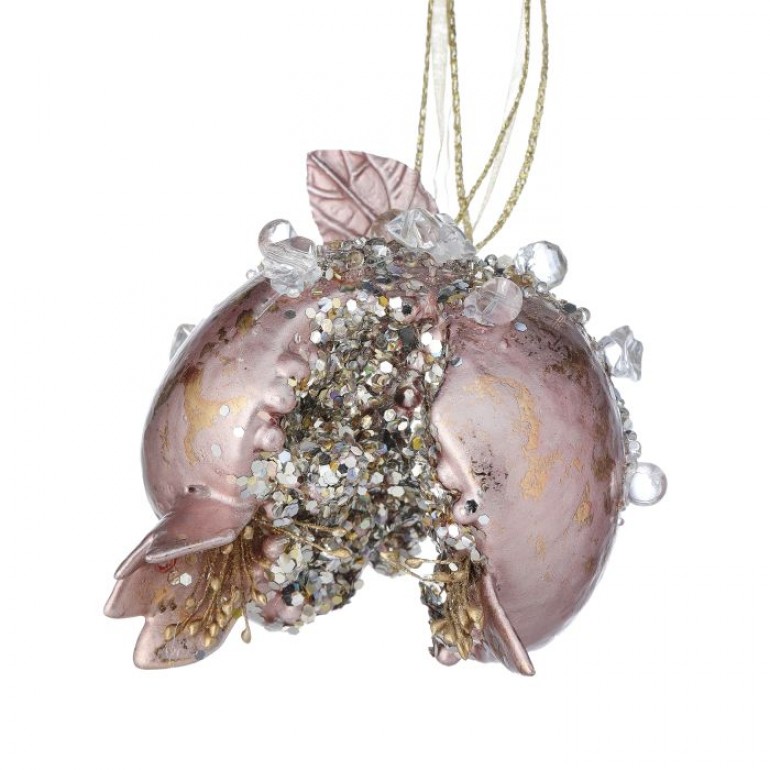 Ornament Pomegranate Jeweled