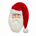 Santa Face Wall Art Red