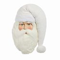 Santa Face Wall Art White