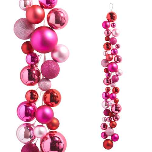 Garland Pink Ball Large