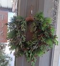 Wreath Frosted Rope Handle