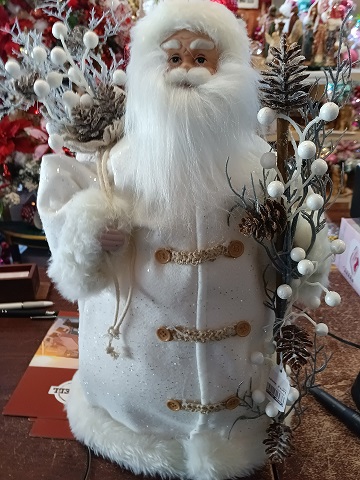 Santa With White Beard