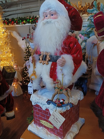 Santa On Chimney