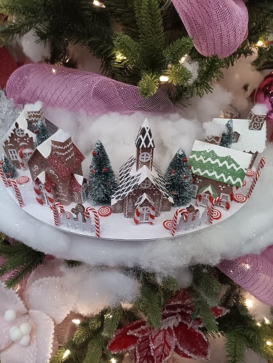 Gingerbread Houses Lighted