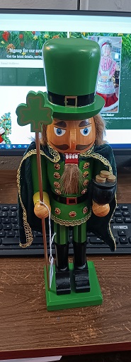 Nutcracker Irish Shamrock