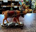 Reindeer Resin Vintage Look