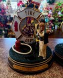 Fireman's Rescue Figurine Scene