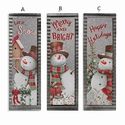 Snowman Signs Galvanized