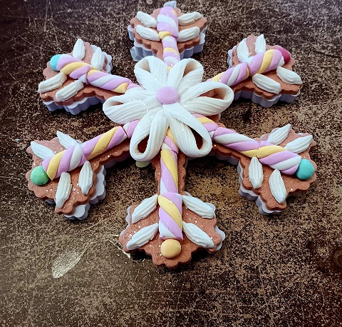 Ornament Snowflake Candy