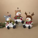 Snowman Sitting Holiday