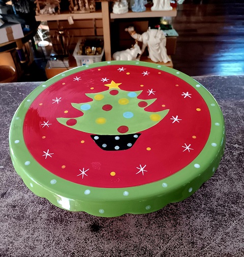 Cake Stand Holiday Design
